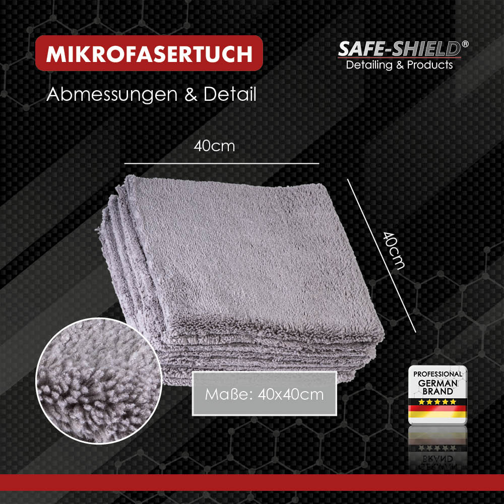 Mikrofiber, polerklut + Allround 400 gsm