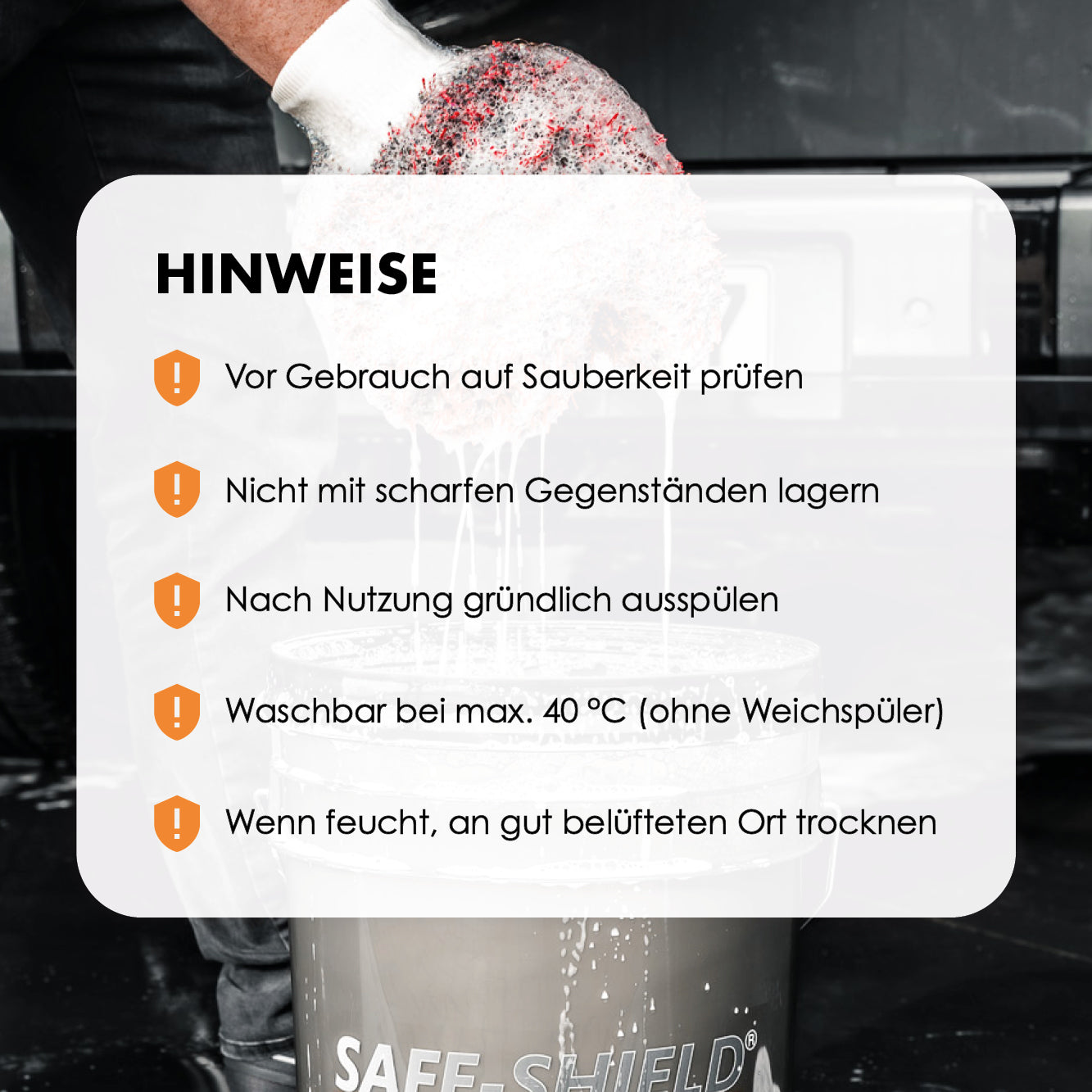 Auto Waschhandschuh
