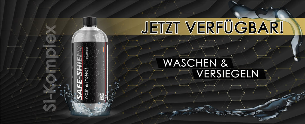 Safe-Shield: Autowäsche & -Versiegelung Banner